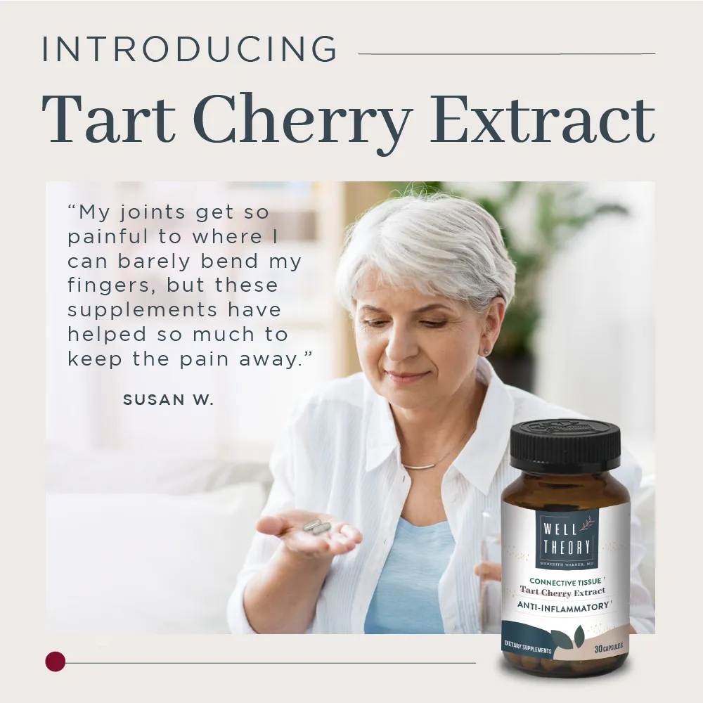 Tart Cherry Extract - Fascia, Inflammation & Muscle Support