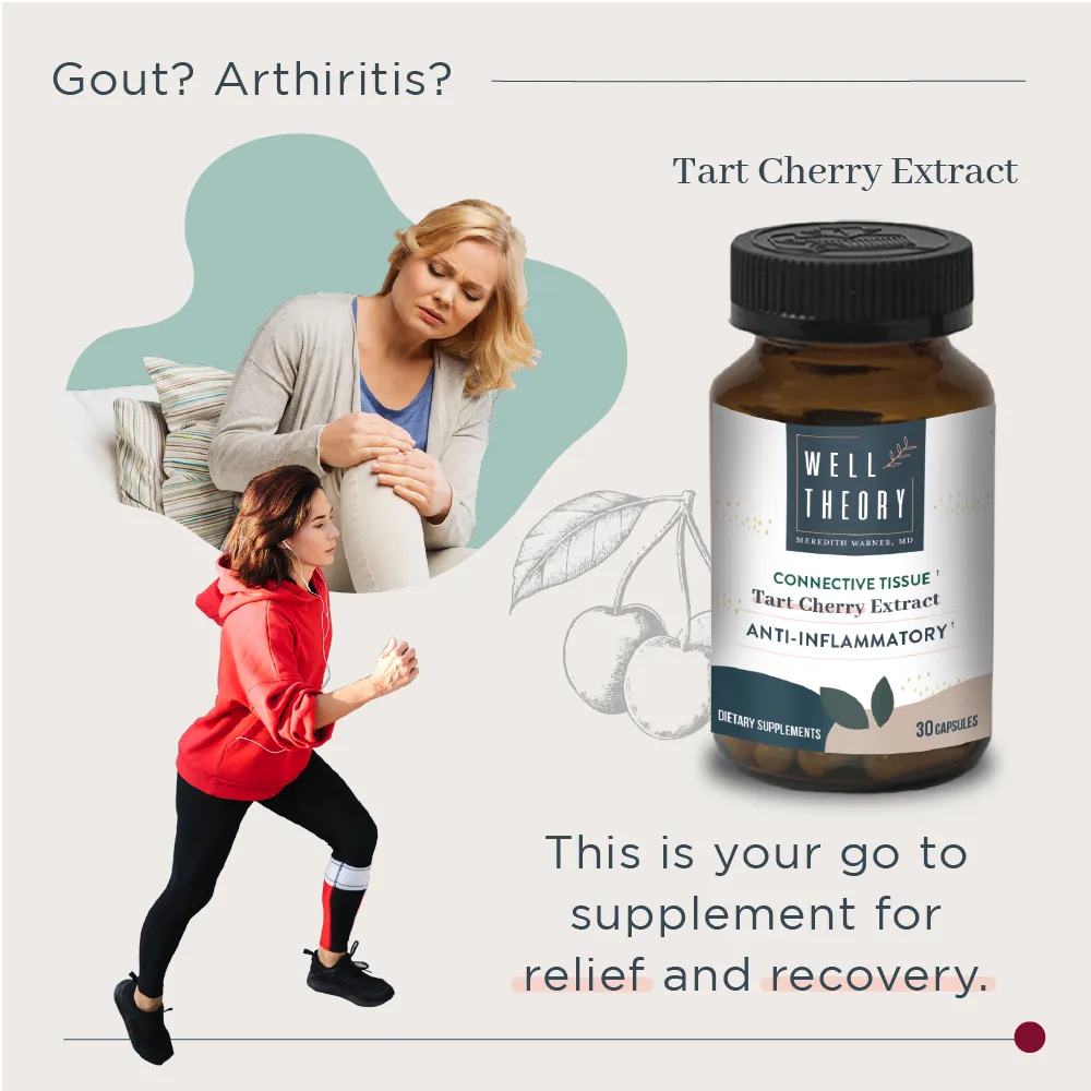Tart Cherry Extract - Fascia, Inflammation & Muscle Support