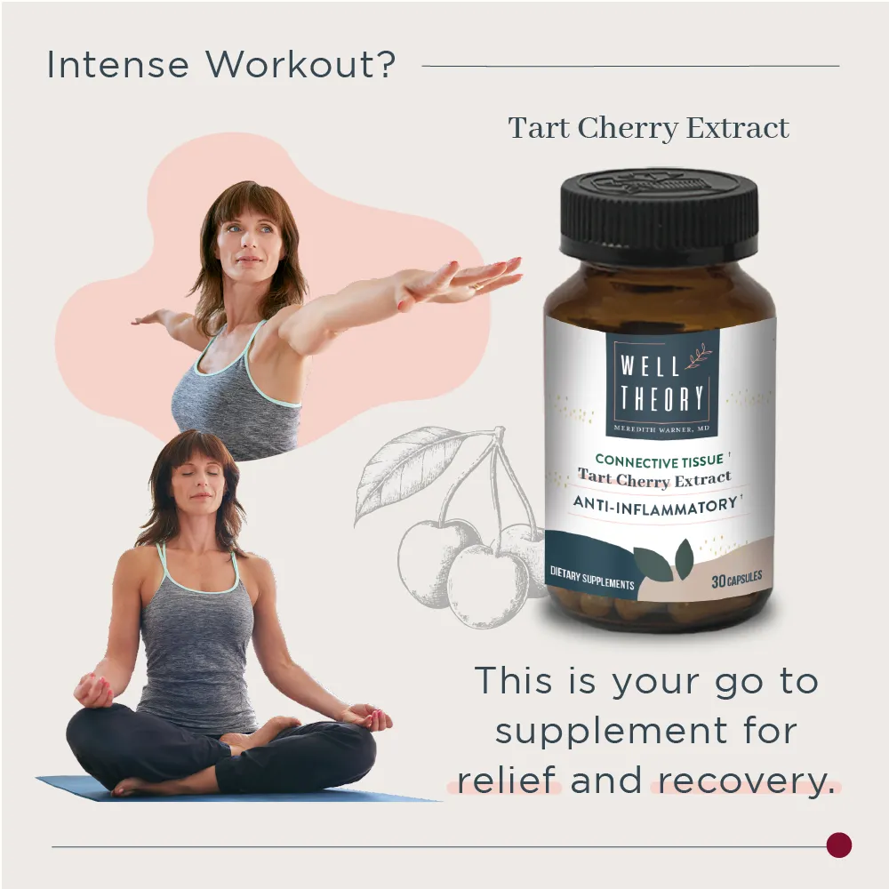 Tart Cherry Extract - Fascia, Inflammation & Muscle Support