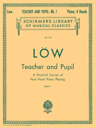Teacher and Pupil Book 1 (Piano Duet)