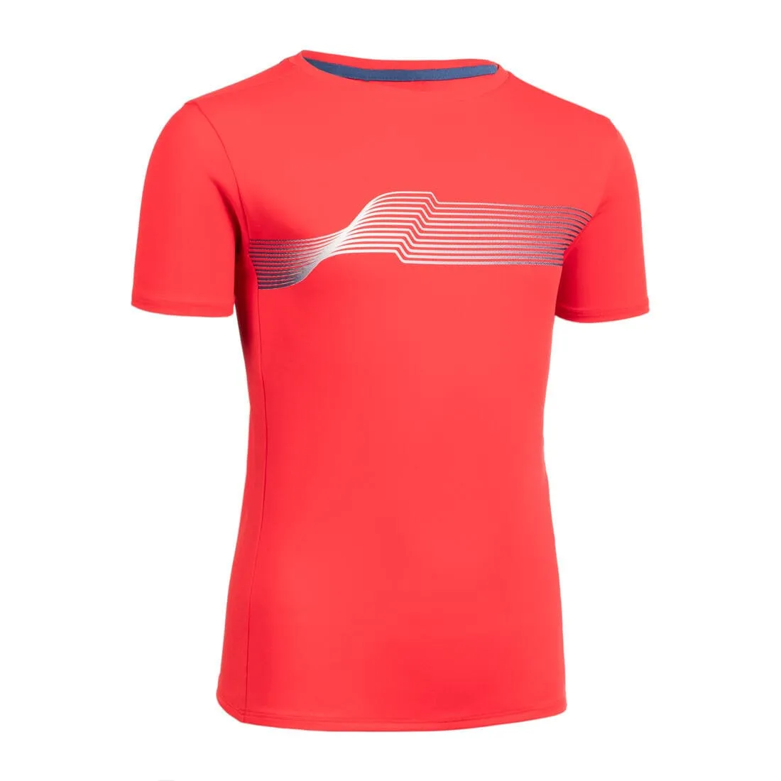 Tee-Shirt enfant de running et d'athlétisme AT 300 Kiprun Track rouge