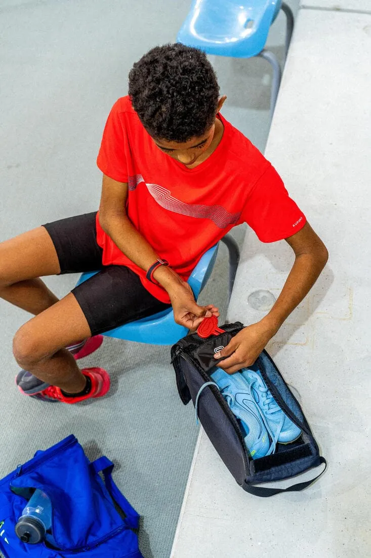 Tee-Shirt enfant de running et d'athlétisme AT 300 Kiprun Track rouge