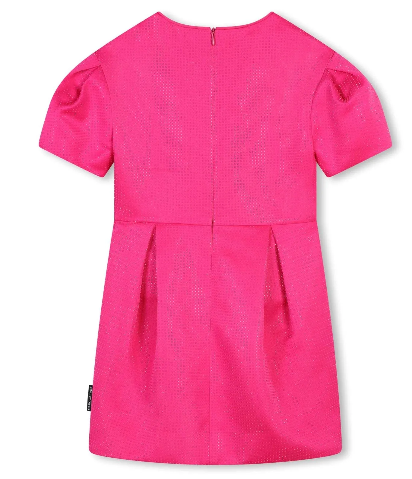 The Marc Jacobs Satin Dress With Tonal Rhinestones