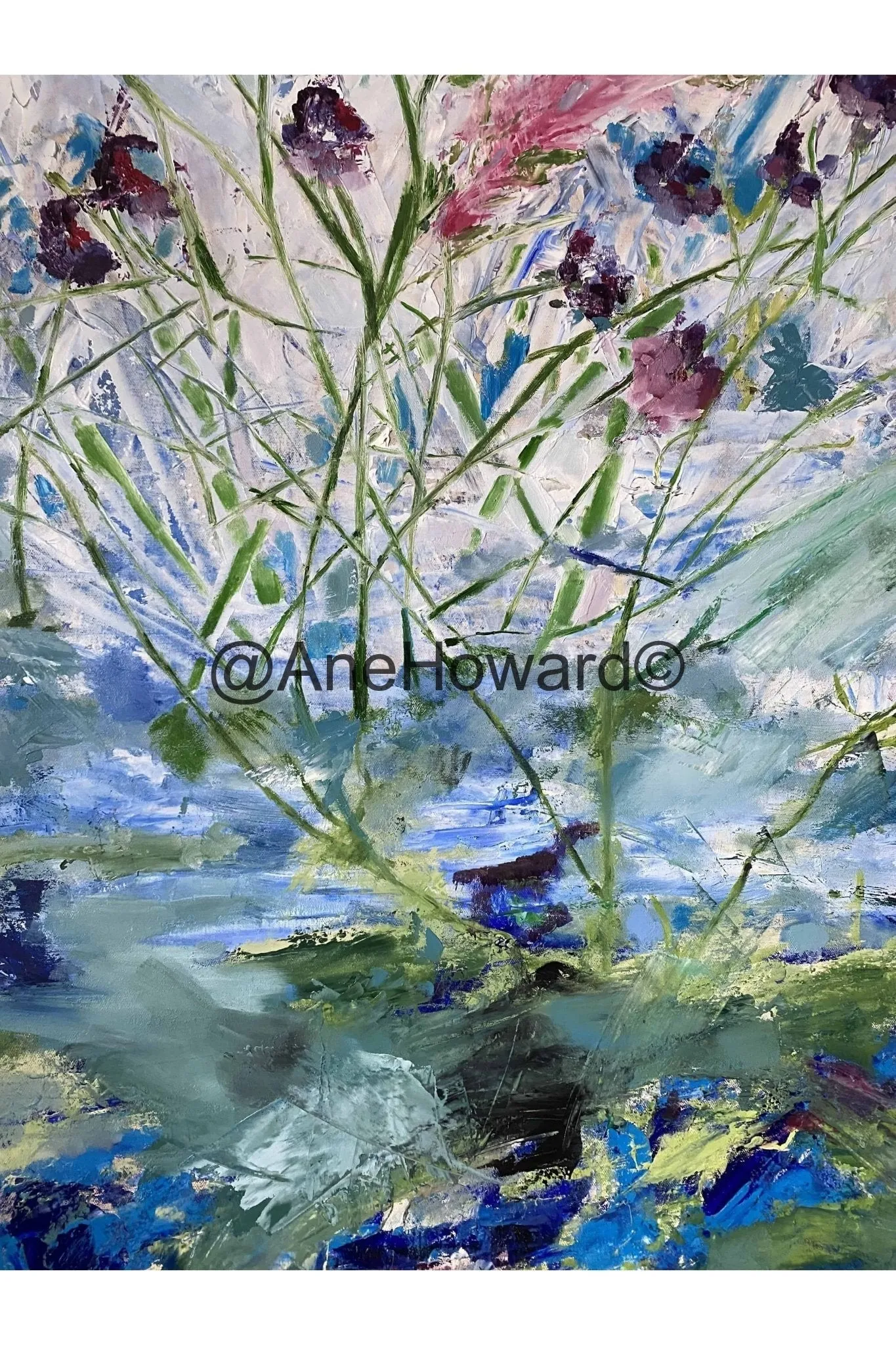 The Secret Life of Plants Oil Painting Panel 1