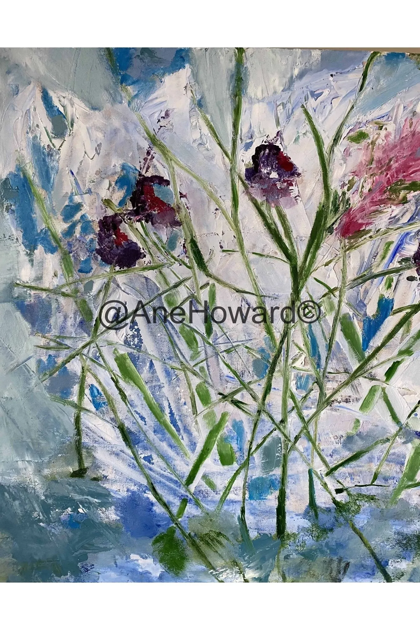 The Secret Life of Plants Oil Painting Panel 1