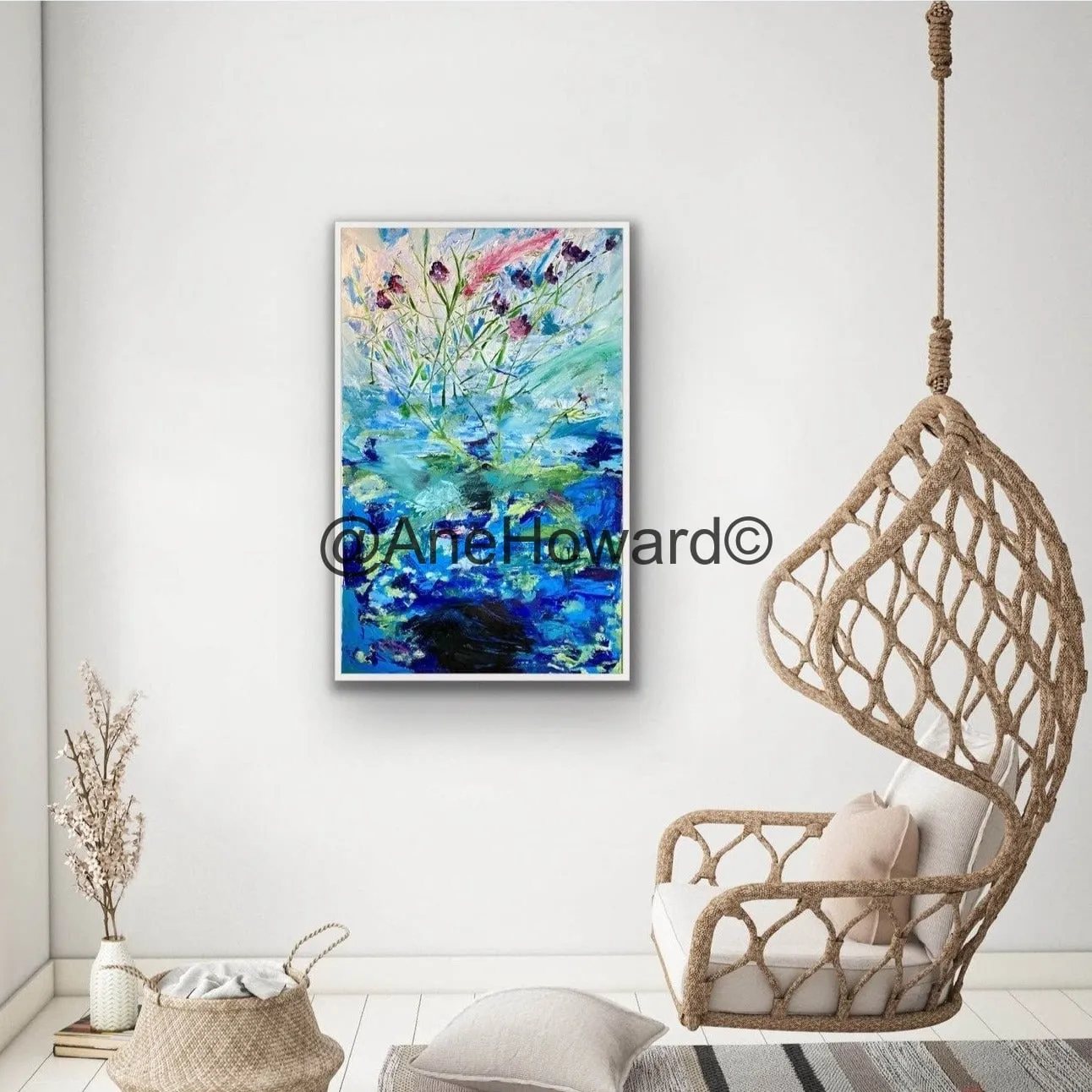 The Secret Life of Plants Oil Painting Panel 1
