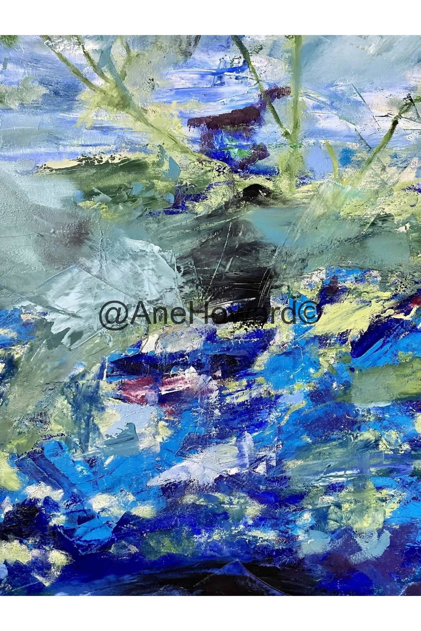 The Secret Life of Plants Oil Painting Panel 1