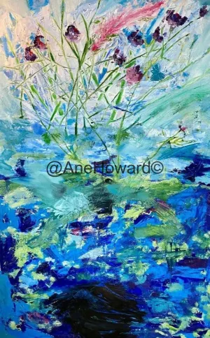 The Secret Life of Plants Oil Painting Panel 1
