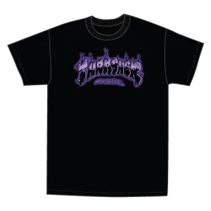 THRASHER Airbrush tee - Youth - Black/Purple