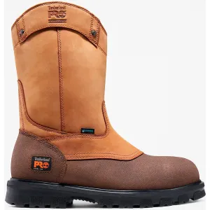 Timberland Pro Men's Rigmaster Steel Toe WP Pull-On Work Boot- Brown- TB189604270