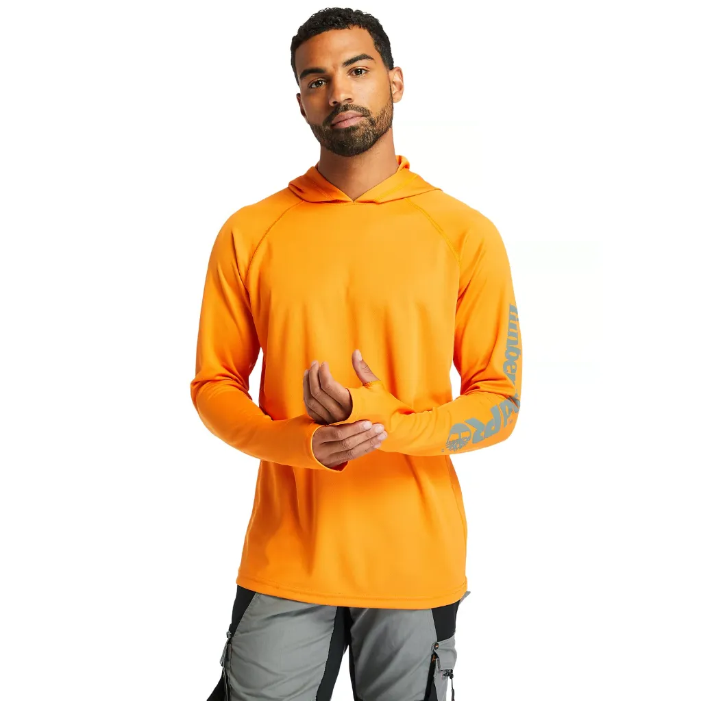 Timberland Pro Men's Wicking Good Work Hoodie - Pro Orange - TB0A1V74D67