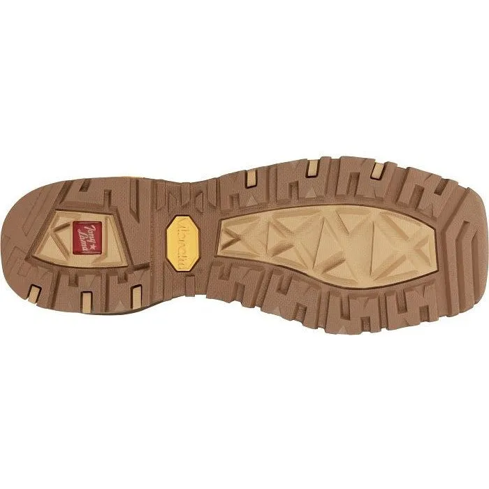 Tony Lama Men's Roustabout 11' Steel Toe WP Western Work Boot -Tan- TW5008