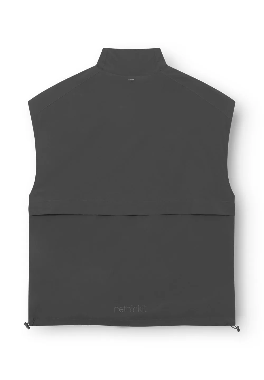 Track gilet Castile - almost black