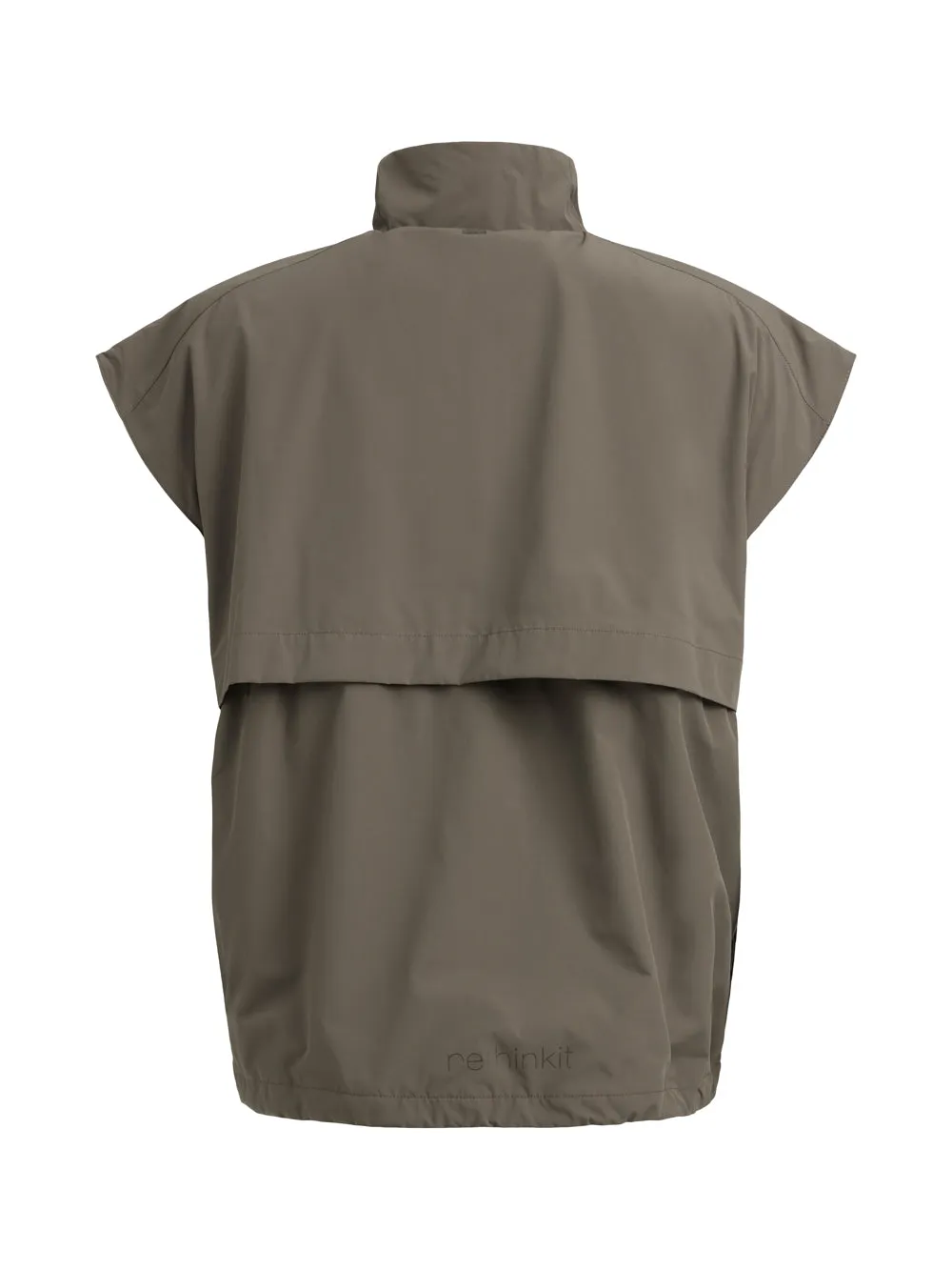 Track gilet Castile - dark brown