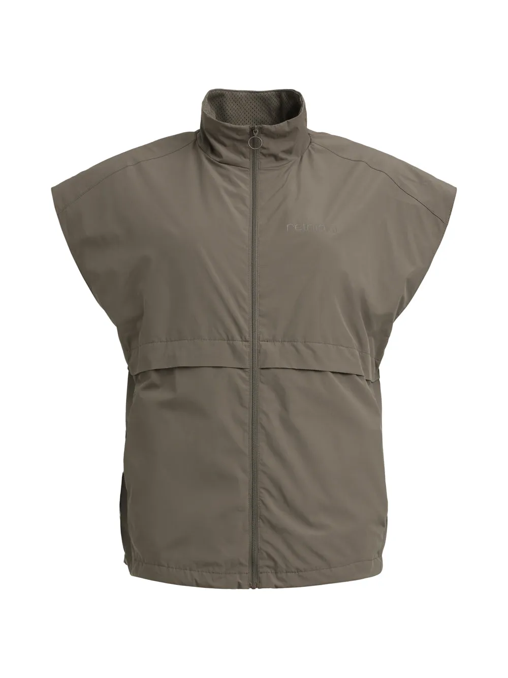 Track gilet Castile - dark brown