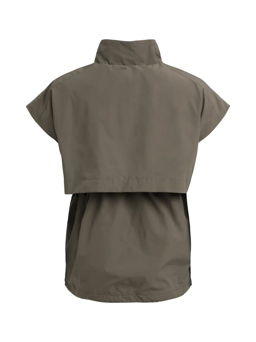 Track gilet Castile - dark brown