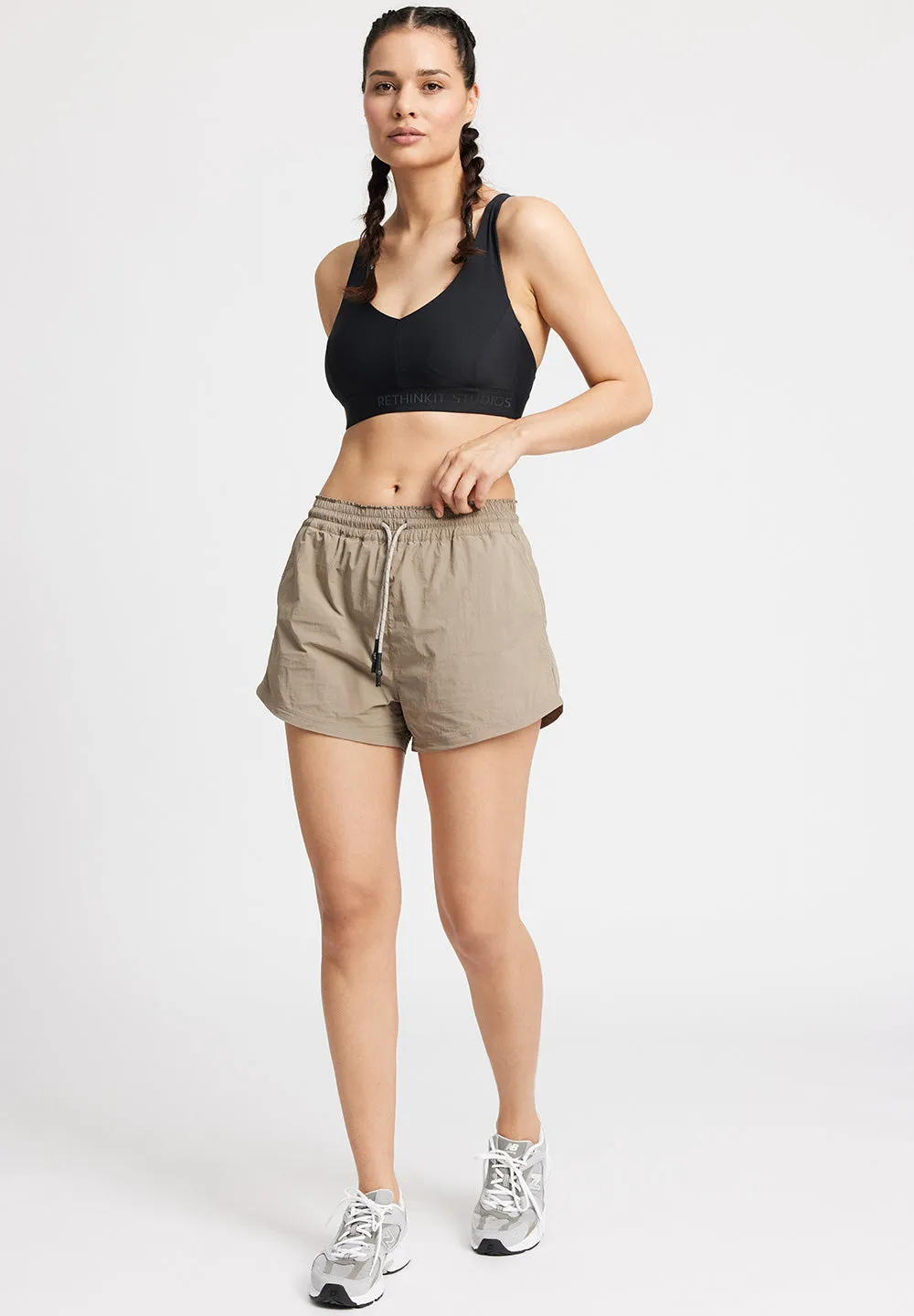 Track Shorts Petra - fallen rock