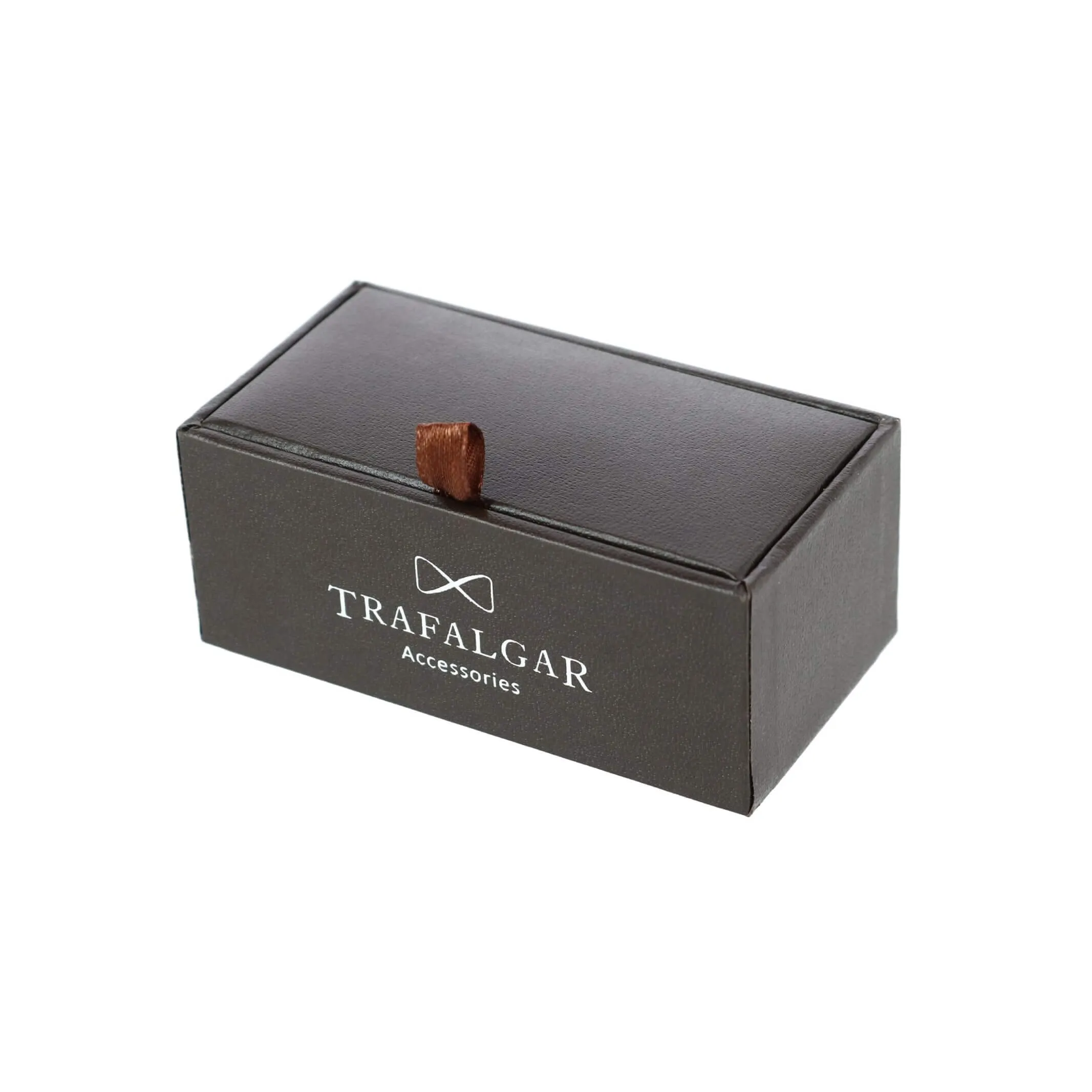 Trafalgar Sutton Genuine Onyx Stud & Cufflinks Formal Set