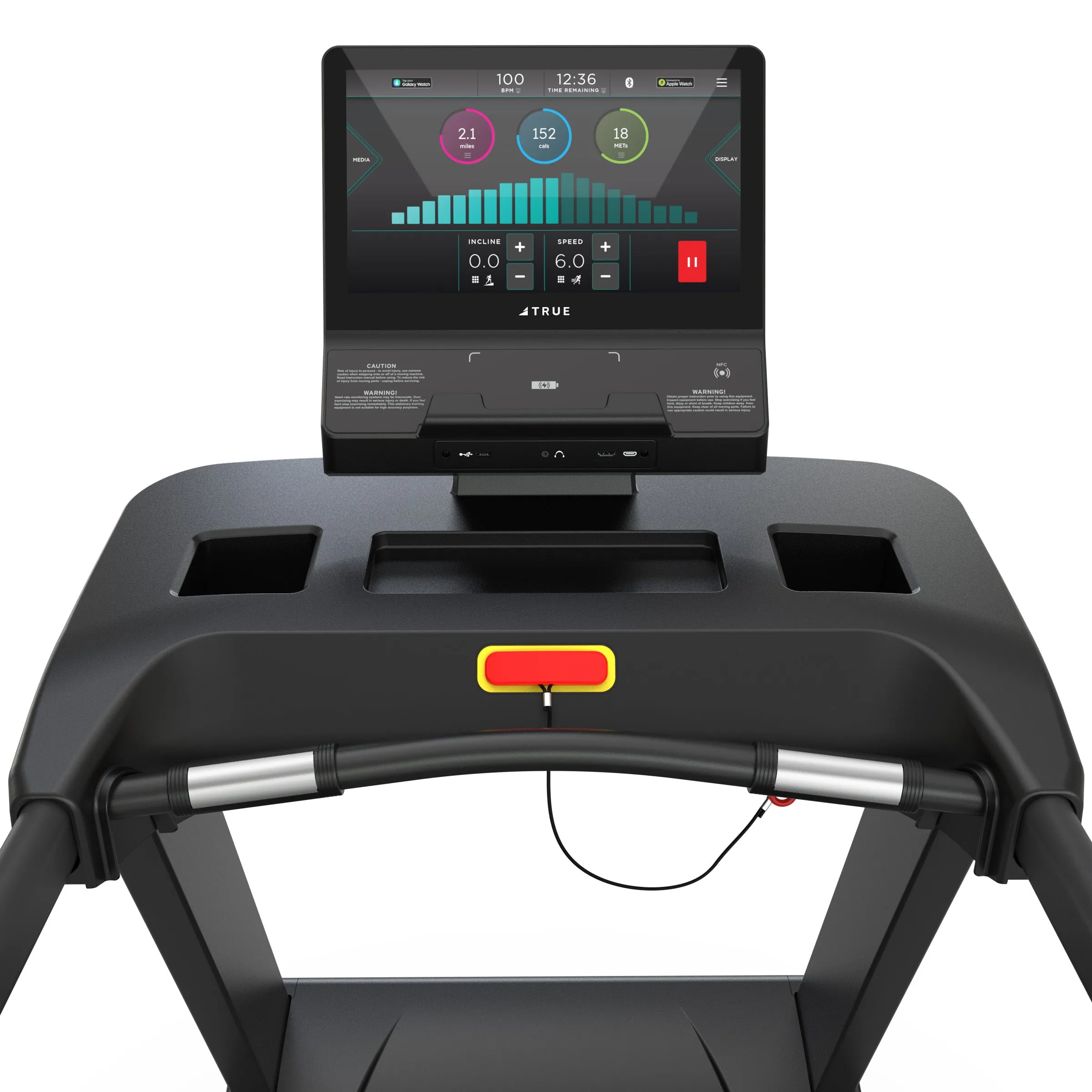 True Fitness Gravity Treadmill with Unite 16 Console