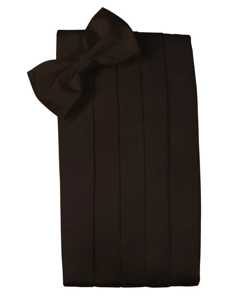 Truffle Luxury Satin Cummerbund