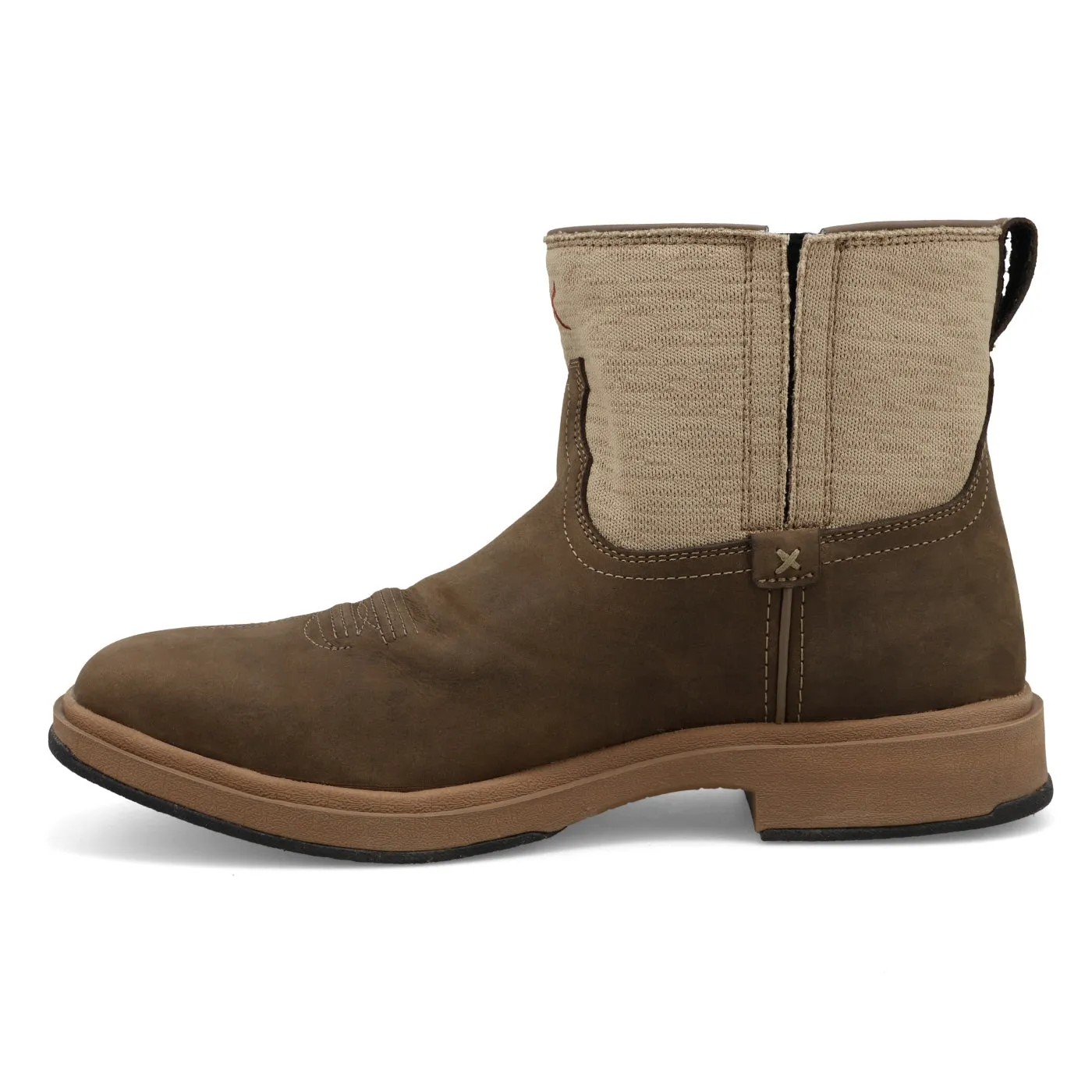 Twisted X Men's Brown 6" Ultralite X Broad Square Toe Boots