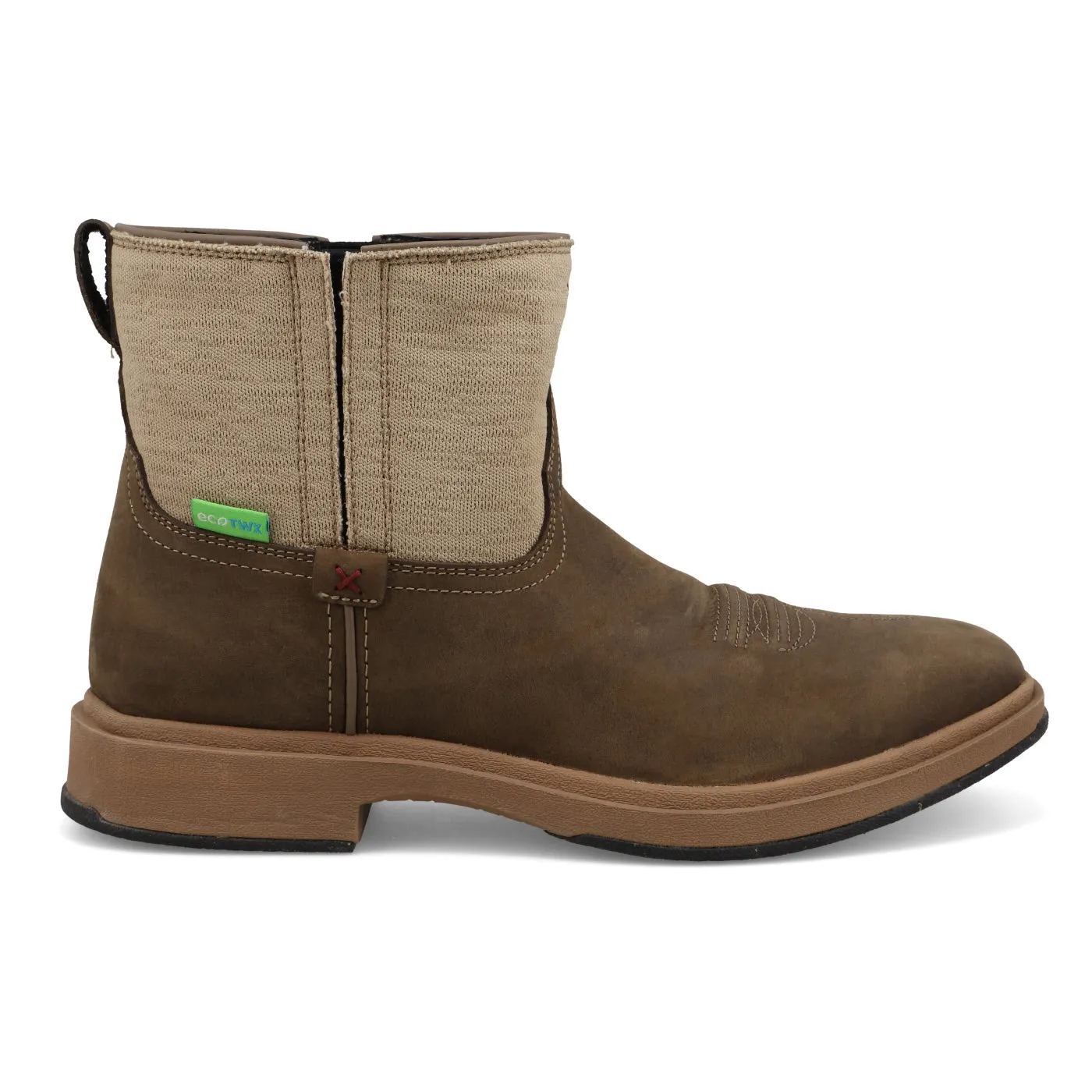 Twisted X Men's Brown 6" Ultralite X Broad Square Toe Boots