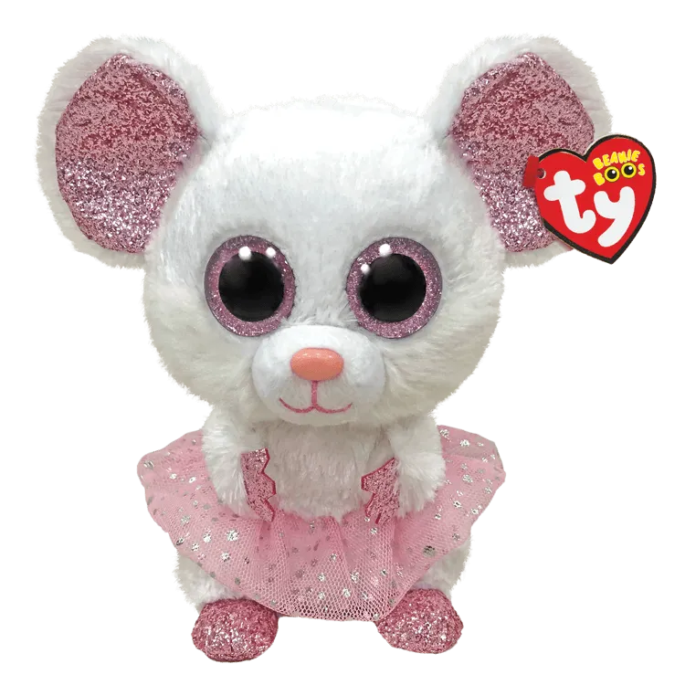 Ty Nina the Mouse Beanie Boo - Small