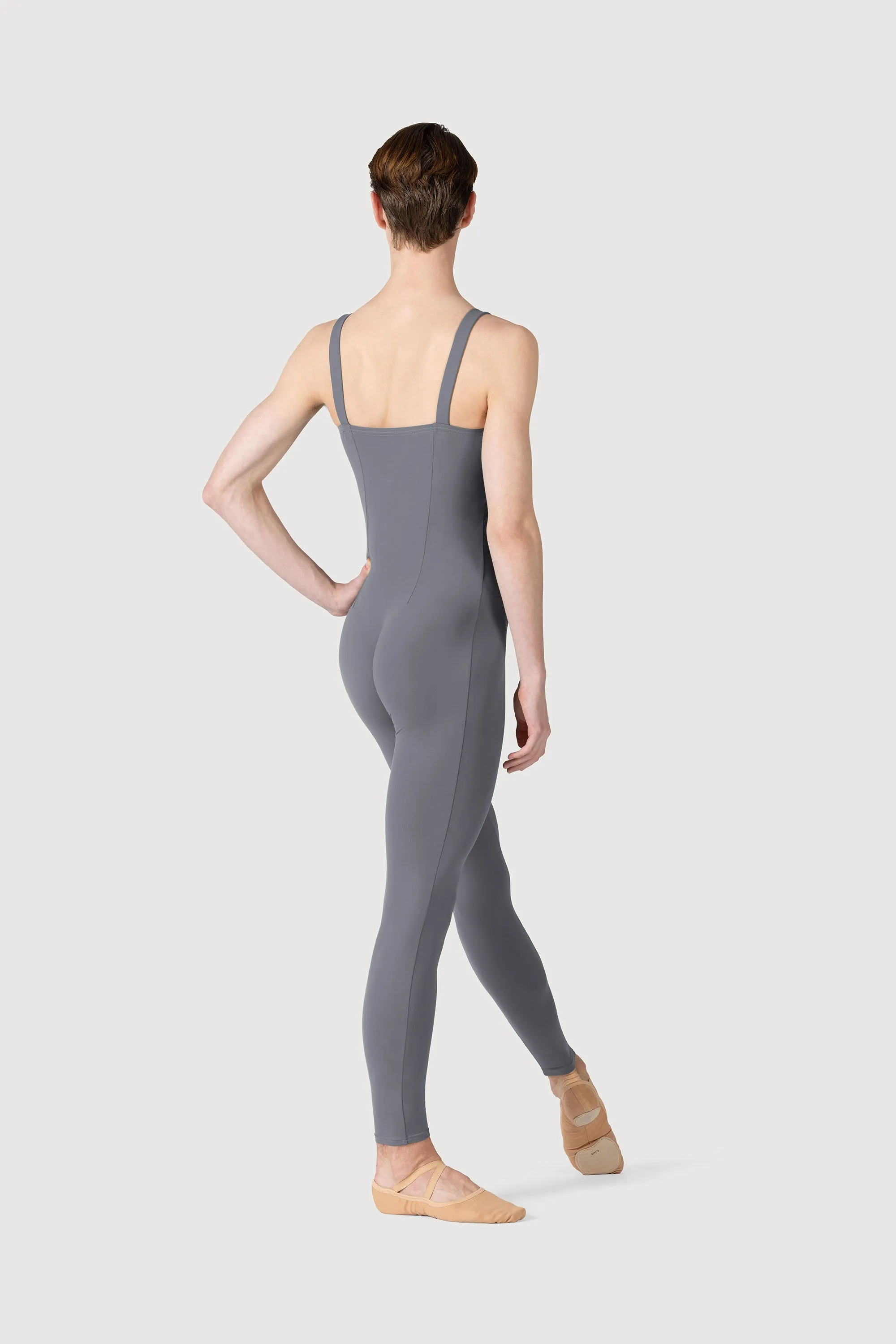 U3700M - Bloch Curtis Tank Strap Seamed Mens Unitard
