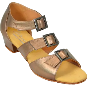 Ultimate Triple Buckle - Bronze Leather