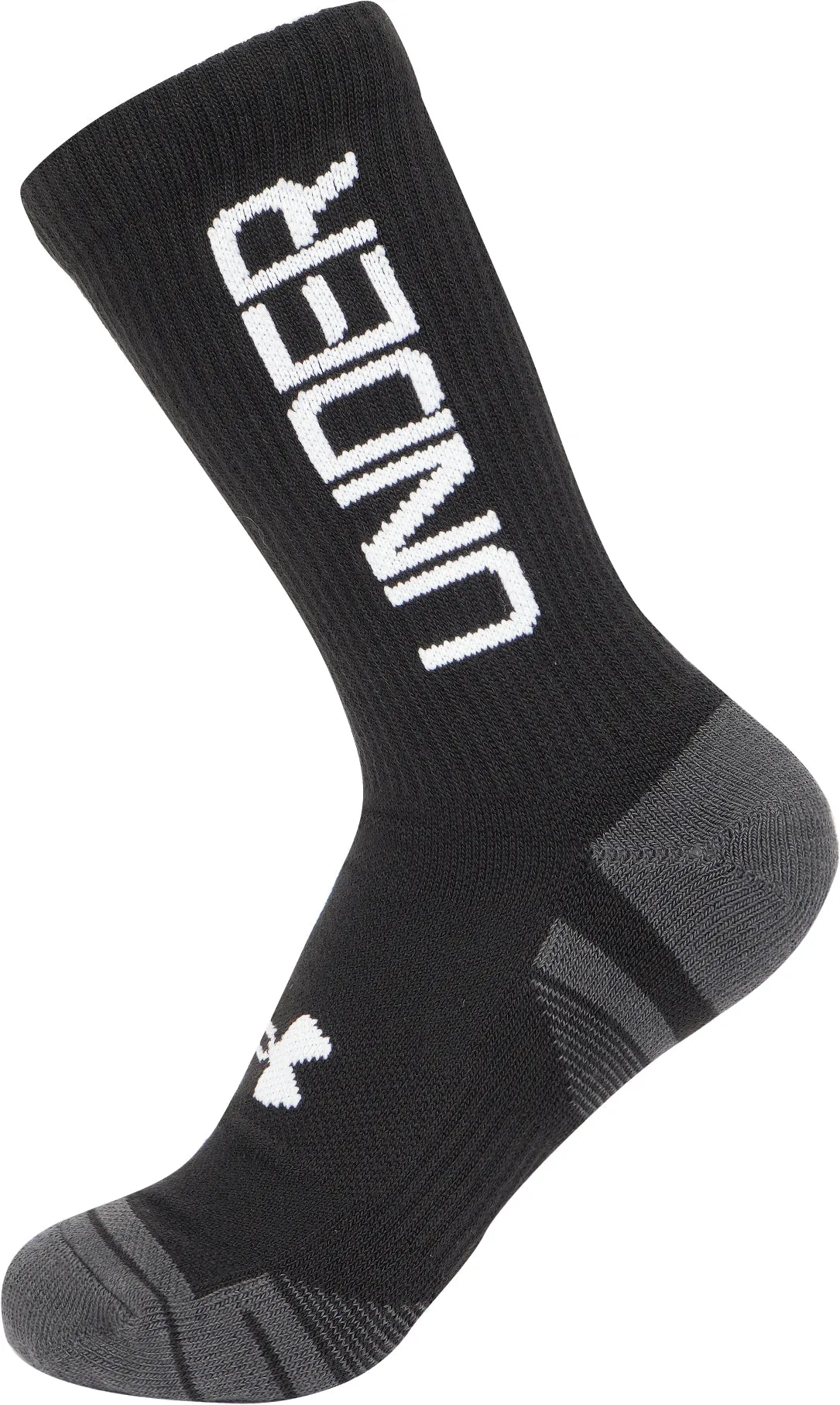 Under Armour Performance Tech (3 Pack) Crew Socks - Black