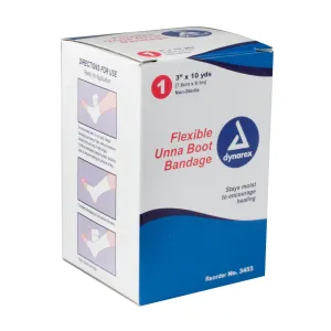 Unna Boot Bandages Plain by Dynarex