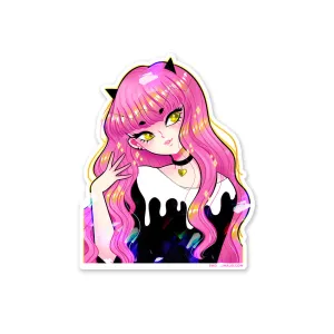 Velvet Sparkly Sticker