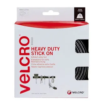 VRHDSO VELCRO® Brand Heavy Duty Stick On Tape 50mm x 5m