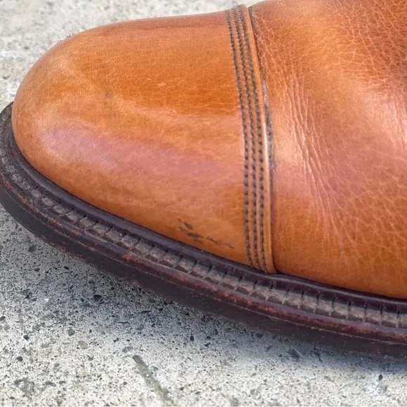 VTG Winthrop Captoe‎ Leather Oxfords 8.5D