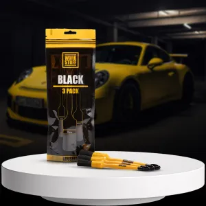 Work Stuff Detailing Brush Black 3 Pack