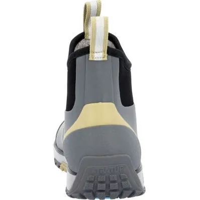 Xtratuf Men's Ice Rubber 6" Waterproof Ankle Deck Boot -Grey- AIMR100