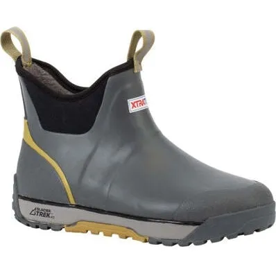 Xtratuf Men's Ice Rubber 6" Waterproof Ankle Deck Boot -Grey- AIMR100