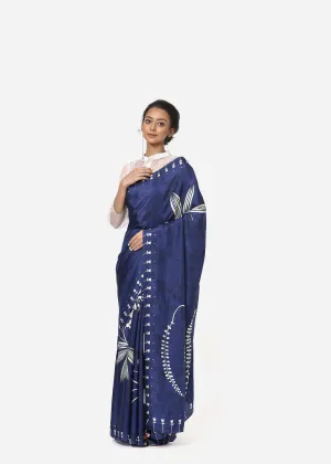 Yam   I   Blue Jamaica Sari