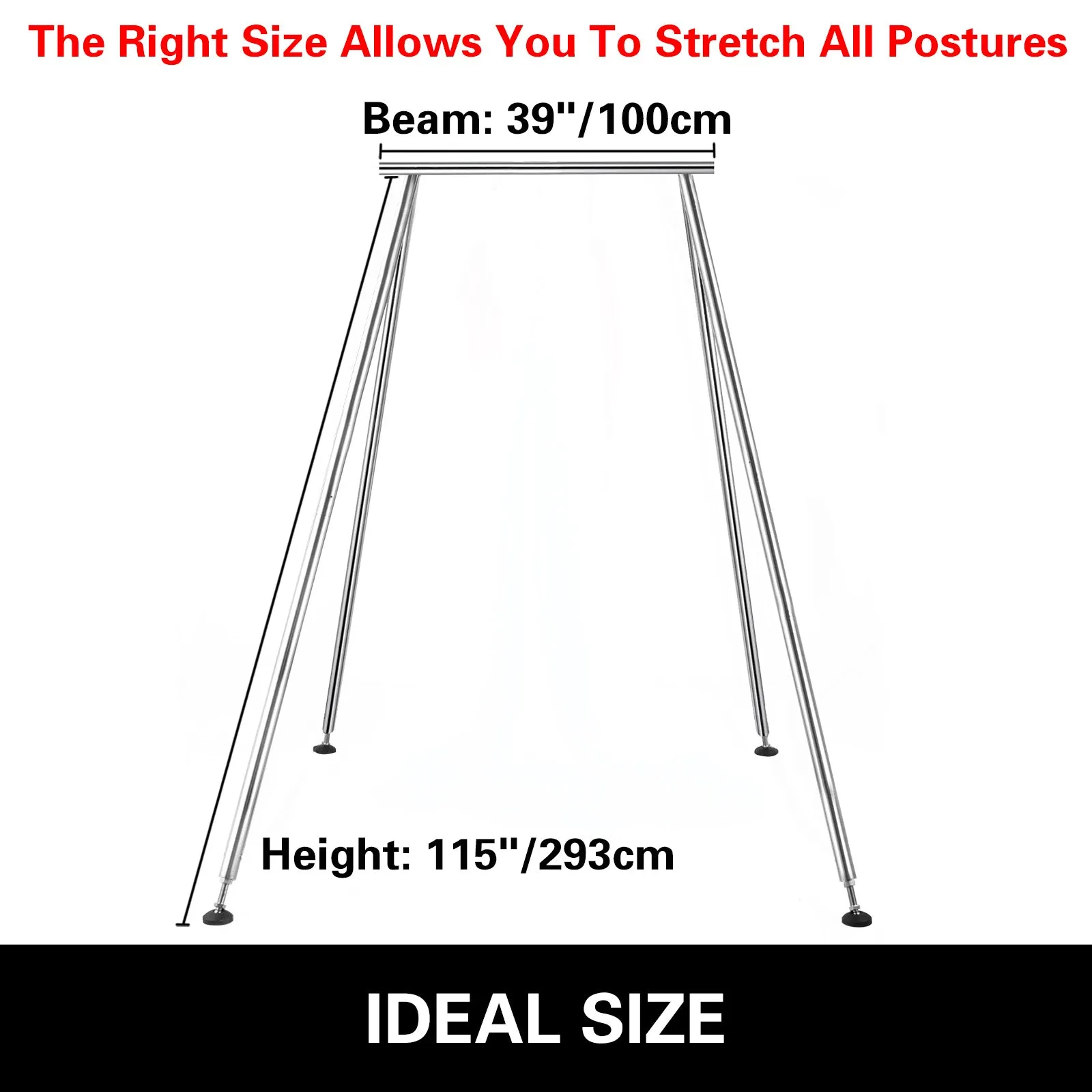 Yoga Swing Ring Sling Inversion Stand
