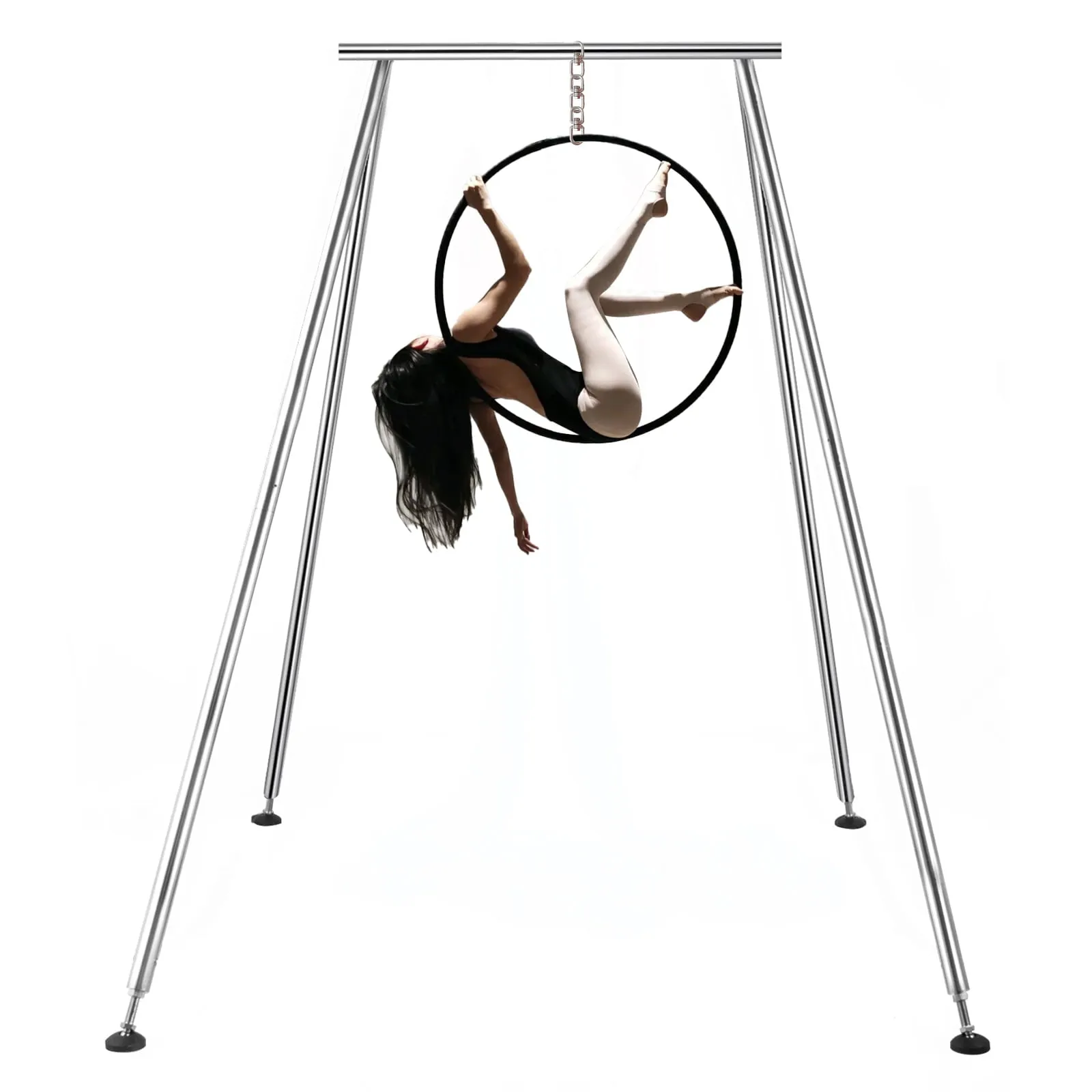 Yoga Swing Ring Sling Inversion Stand