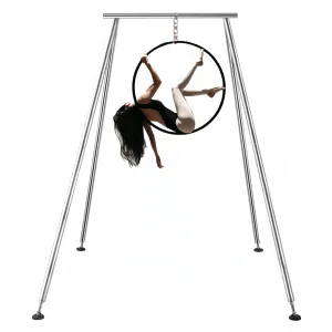 Yoga Swing Ring Sling Inversion Stand